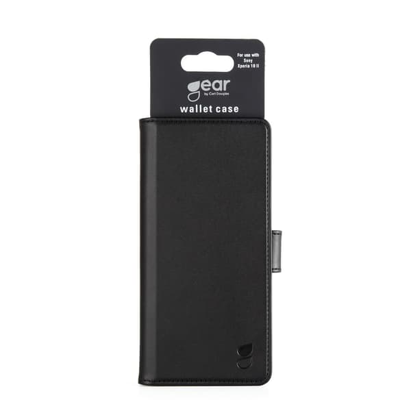 Mobile Case 3 Card Slots Black - Xperia 10 II Svart