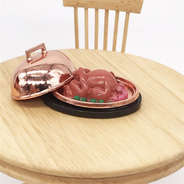 Mini Tyrkiet Model Børn Mini Legetøj Børns Legetøjs Hus Tilbehør Mini Tyrkiet Mini Kylling 4X2.9cm 4X2.9cm
