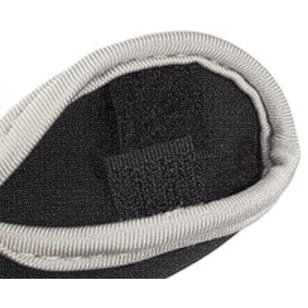 Fällbart handtag, 2 svarta handtag (100 mm)