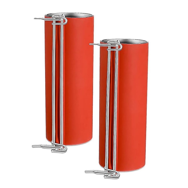 2 stk 20 oz Silikonkopp 3D Sublimering Silikonkopp Koppbærer