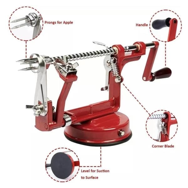 Epleskreller, 3-i-1 epleskreller Cherry-FF-