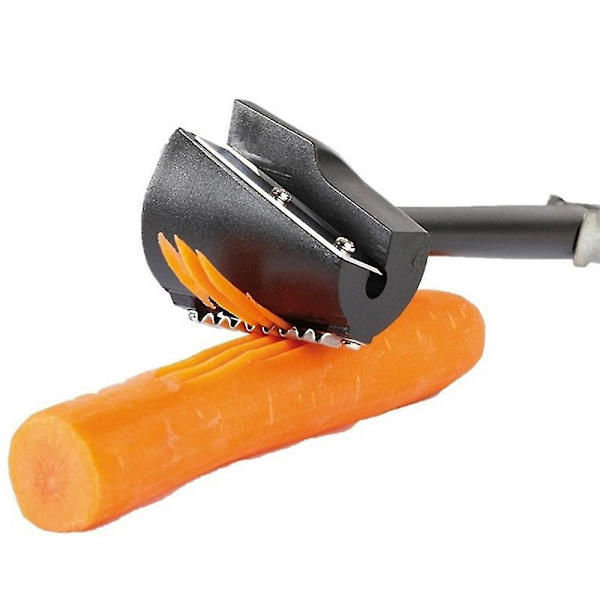 Morotsrullar Peeler Spiral Slicers Grönsaksrullar Blomma