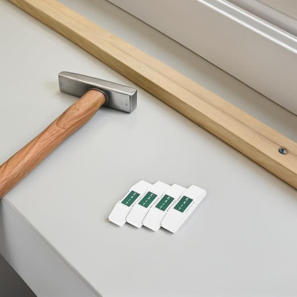 Nødstopknap med robust design, 4 stk. til døråbningskontrol og nem installation