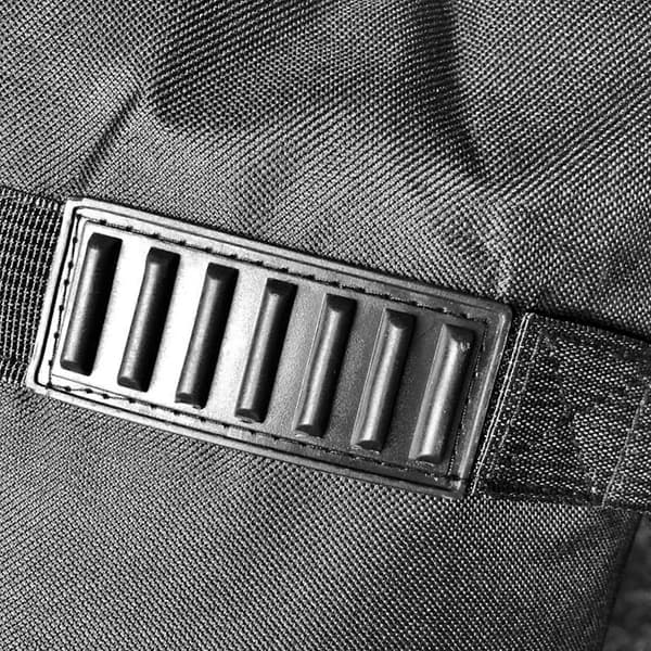 Harmonika Gig Bag Tyk Polstret Bæretaske Holdbar til 120 Bas Sort