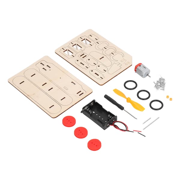 Electric Wooden Glider, DIY Model Building Kit for Kids, Science Experiment