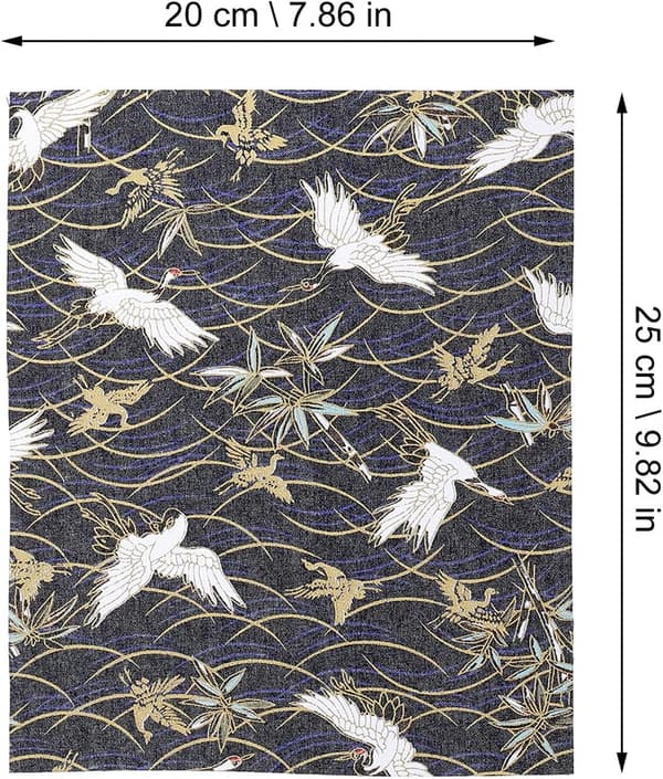 10 stk bomullsstoffark DIY lappeteppe quilting blomstertrykte bomullsstoffbiter