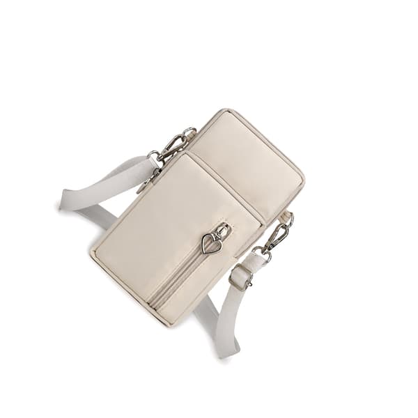 Shoulder Bag for Mobile - Size M Cream Cream 121