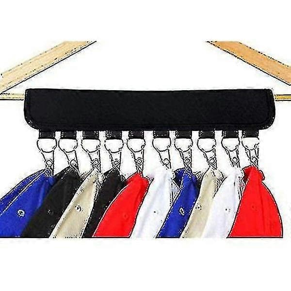 1-pack Cap Organizer Hanger, Baseball Cap Holder, Cap Organizer for Closet, Foldable Clothes