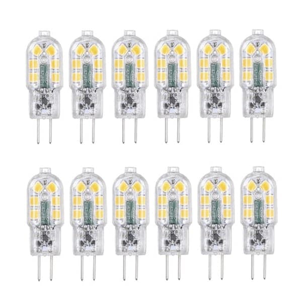 Tomshine G4 LED-lampor 12-pack varmvitt