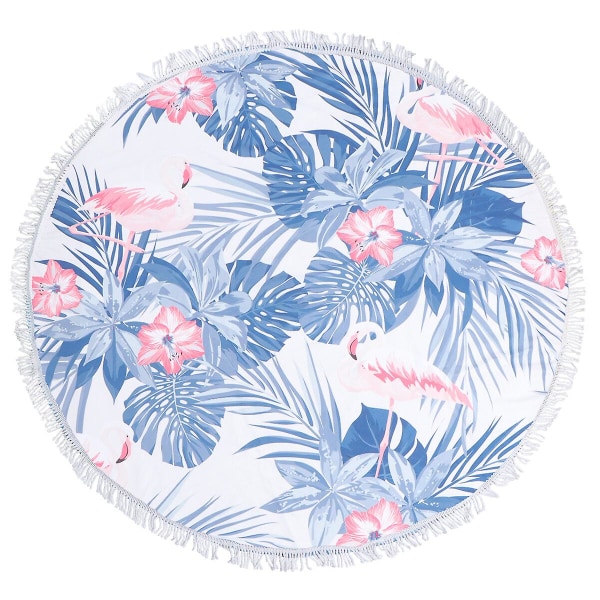 Absorberande Handdukar Halksäkra Strandmattor Snabbtorkande Badrumsmatta Gobeläng Väggbonad Spa Handduk Blå 150X1 Blue 150X150CM