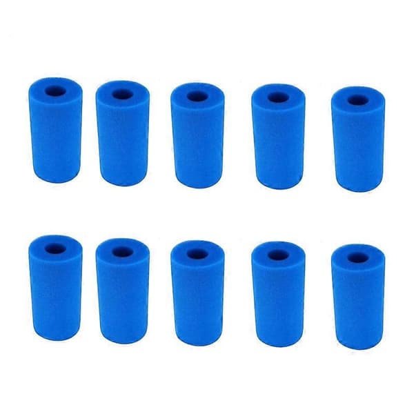 10 stk skumfilter svamp for Intex Type A gjenbrukbart vaskbart basseng akvarium filter tilbehør