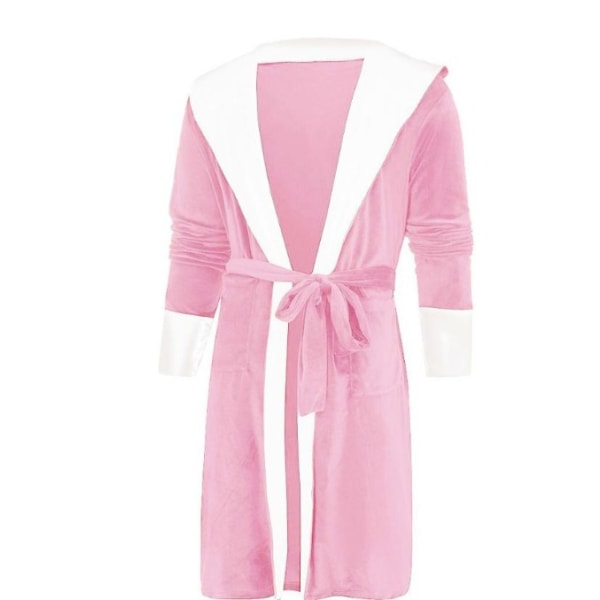 Morgenkåper Unisex Kimono Robe acetatfiber Lett badekåpe for All Seasons Spa Hotel nattøy，M
