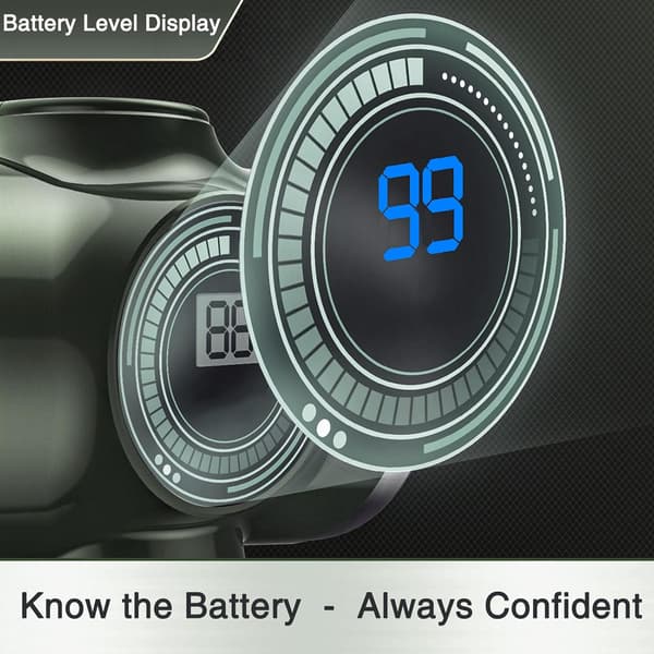Powerful Mini Car Vacuum Cleaner Large Battery Display Cordless Handheld Vacuum for Your Deep Cleaning Needs