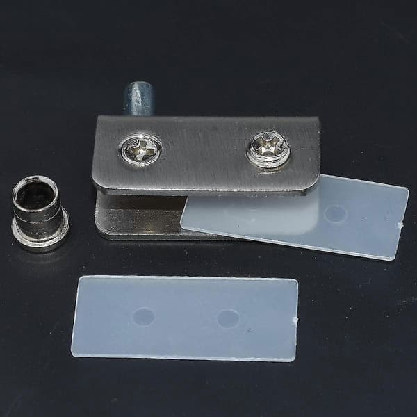 4-pak Glasdørhængsel 90° Drejehængsel, Slagfrit Glas, Rustfrit Stål, Passer til 5-8mm Glas [DB]
