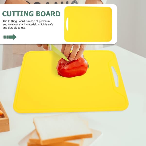 Foldable Silicone Cutting Board Double-Sided Small Vegetable Screen Mat Portable Household