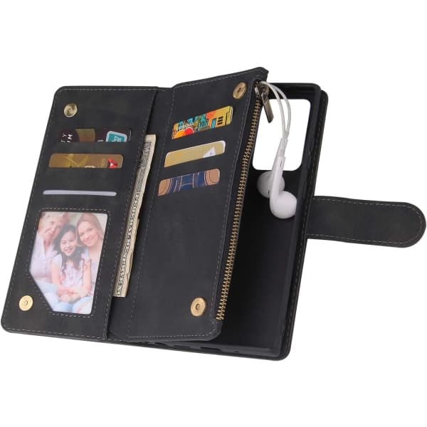 Compatible with Samsung Galaxy Note 20 Ultra Wallet Case Te