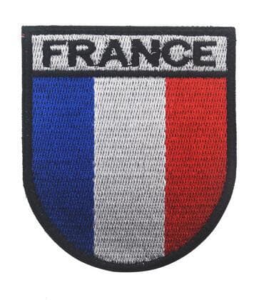 6-pack franska flaggan opex tap soldat 8x7cm