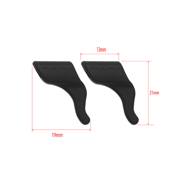 Anti-Slip Brille Øre Grips Krog, 2 Par Briller Tempel Spidser Ærme Holder, Briller Stoppere Øre Greb Kroge Holdbare