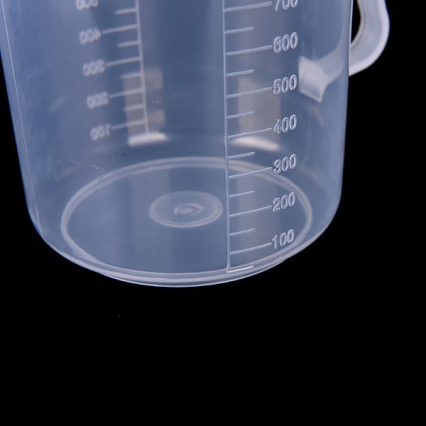 20/30/50/300/500/1000ML Plastmätkopp Mätkanna Hällpip Su 1000ml