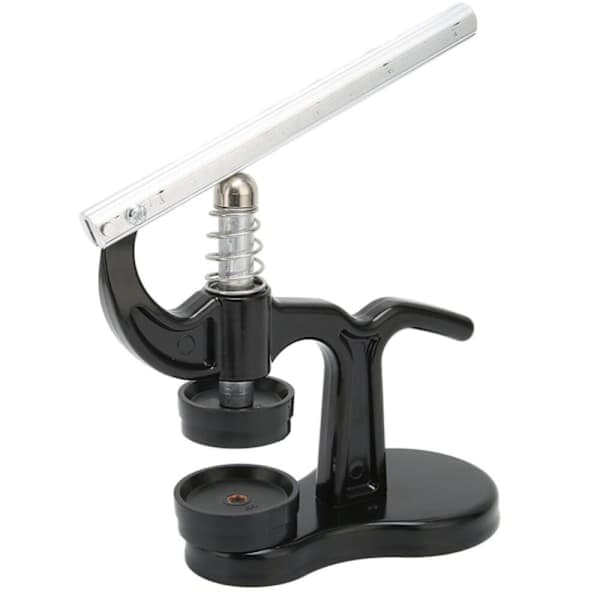 Watch Back Opener Tool - Professional Watchmaker Tool - 12 Dies - Black (Ho)