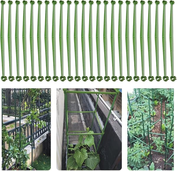 24-pack Tomat- och Gurkpinnar, Växtstöd, 30 cm Trädgårdspinnar