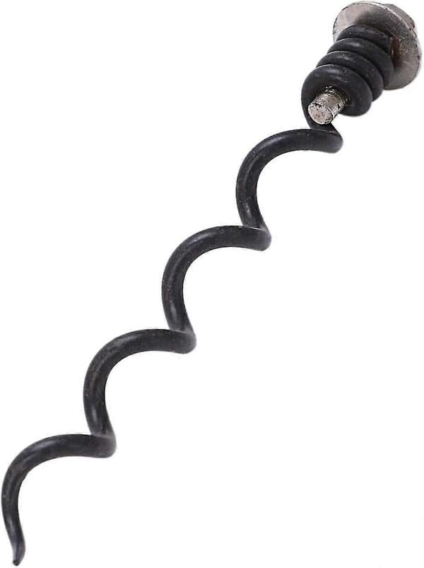 Replacement Corkscrew Spiral/Worm, easily replace spirals by unscrewing the old piece (black 2 pcs)