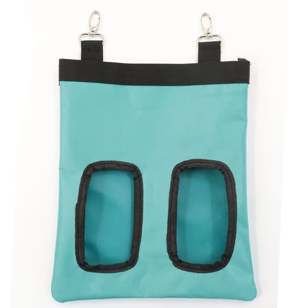 Blue Hay Feeder for Rabbit, Guinea Pig, Rabbit Feeding Bag, Guinea Pig