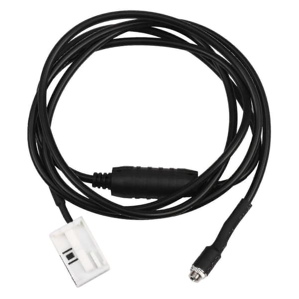 Bil Aux Lydkabelkontakt med motstand 1,5m 12-pin for E60 E61 E63 E64 E65 E66 E81 E82 E83 E87 o