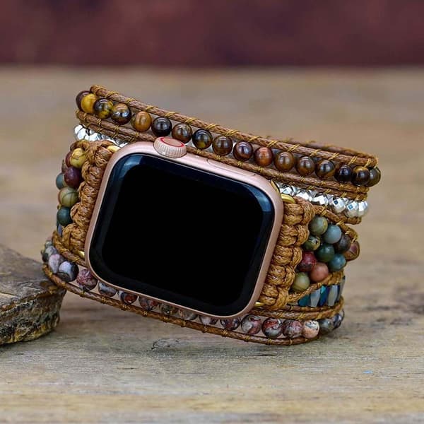 Bøhmisk klokkerem kompatibel med Apple Watch 38mm/40mm