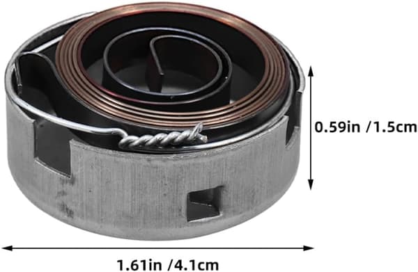 Drill Quill Return Springs and Smooth Made of Steel 2 Sets