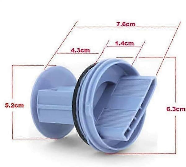 White Suitable for Siemens Bosch 1095 1065 WD7205 drum washing machine drain pump drain plug cover blocked