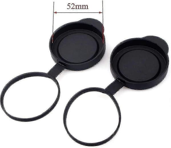 2 st Skyddande Gummiskydd för Objektiv Passar Kikare, Lämplig för 42 mm Objektiv