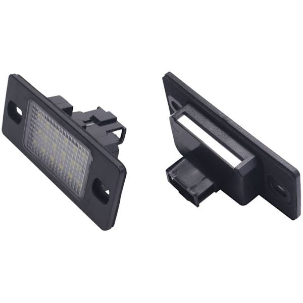 2 stk LED-nummerskiltlys for Golf 5 Touring