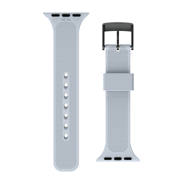 Apple Watch 45/44/42mm [U] Aurora-rem, myk blå Blå