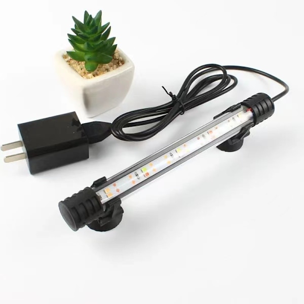 LED Akvarielampe Akvarielys Fiskekum Lampe Vandtæt LED Fiskekum Lampe Tilbehør