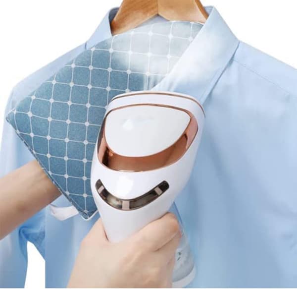 2 st värmebeständiga strykvantar med polyestersvampnätmaterial, flexibelt grepp, säkra att använda, blandade
