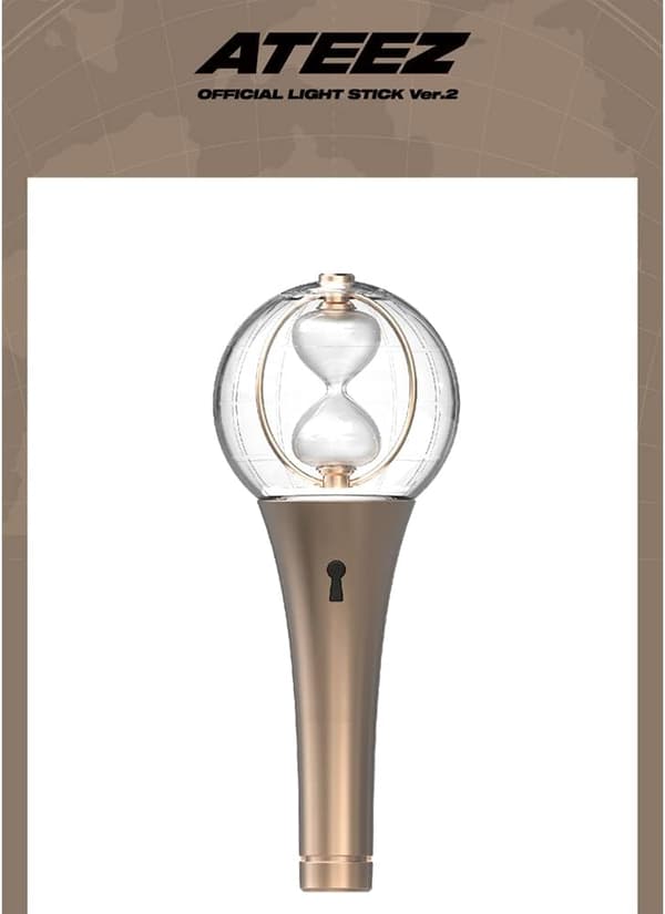 Officiel Ateez Light Stick Version 2 Support Stick [GKS]