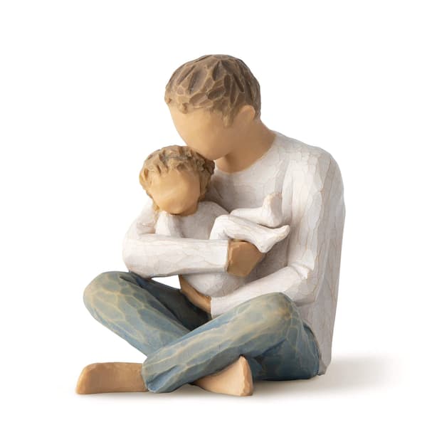 Skulptur Håndmalet Figur