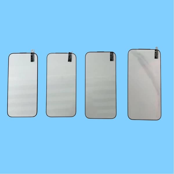 2-Pack High Aluminum Silk Screen Dustproof Tempered Glass Screen Protector [HD] Compatible with iPhone 14 Pro Max