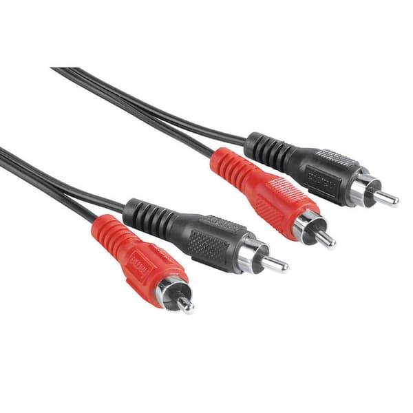 R Kabel 2xRCA-2xRCA 5 m 2xHane-2xHane