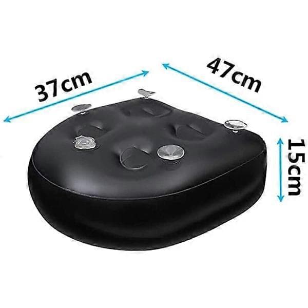 Whirlpool Seat Cushions, Multifunctional Booster Cushion, Waterproof Inflatable Cushion, Massage Bath Mat, Soft Backrest for Bath, 2 pcs