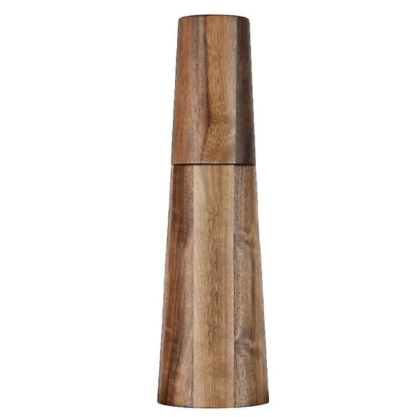 Salt- och pepparkvarn i trä med stativ, keramisk kvarn