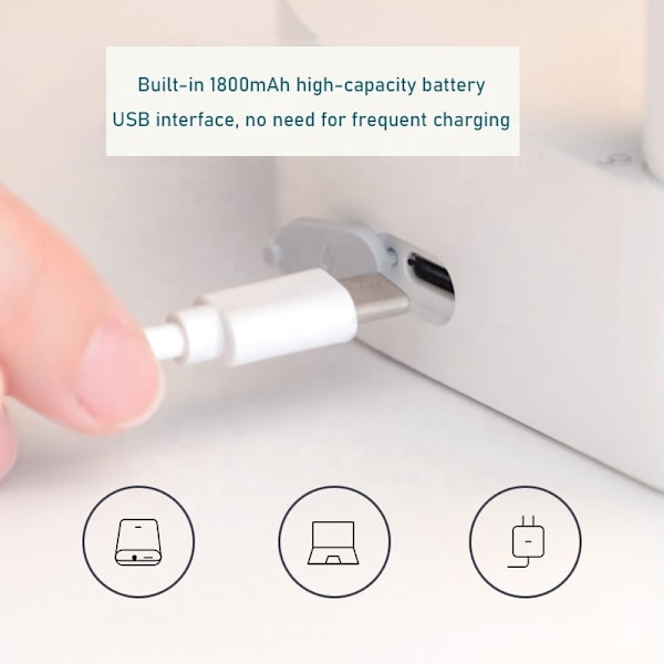 Bærbar Elektrisk Universal Vandflaskepumpe USB Opladning Automatisk Drikkervandsdispenser Vandkande Pumpe til Hjem Kontor O