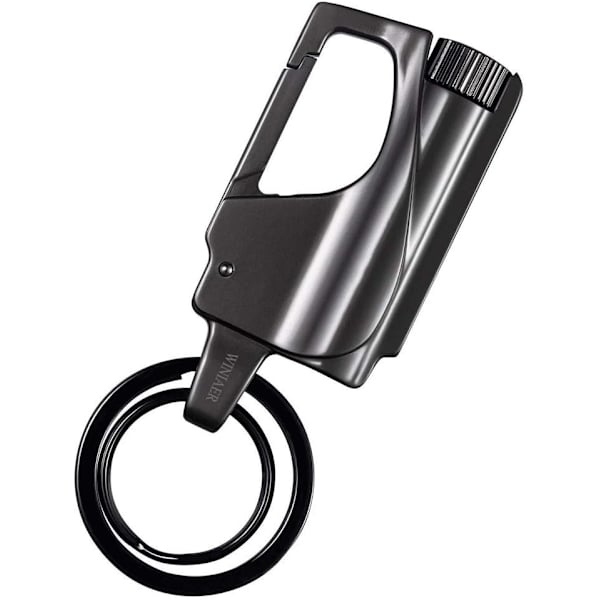Permanent Nøkkelring Metall Forever Match Lighter Vanntett Utendørs Camping Nød Overlevelse