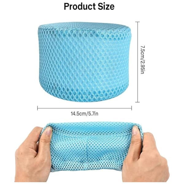 2 dele beskyttelsesfilter kompatibelt med spafilter, netovertræk til mSPA reservefilter, elastisk net beskyttelsesfilter til filterpatroner, fille