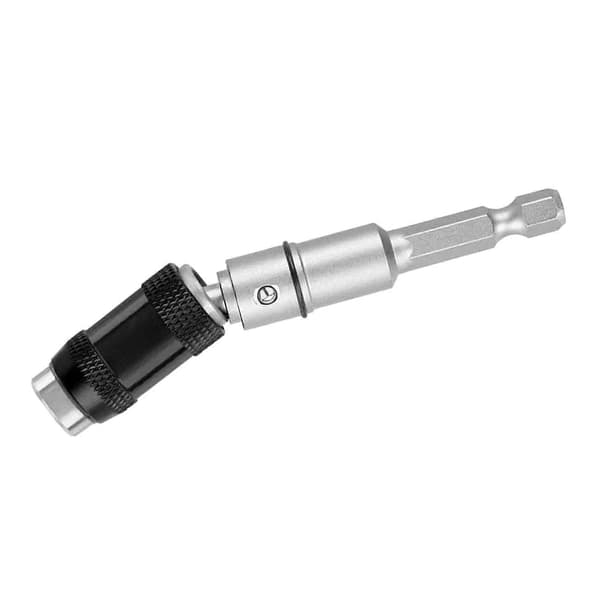Magnetic Screw Drill Tip Quick Release Hex Screwdriver Silver