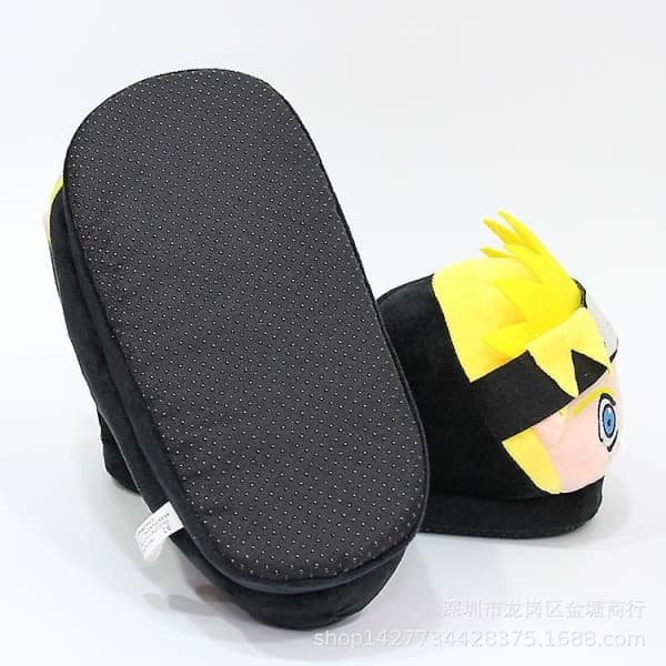 Naruto Uzumaki Naruto Plush Doll Plush Slippers 28cm - Perfect