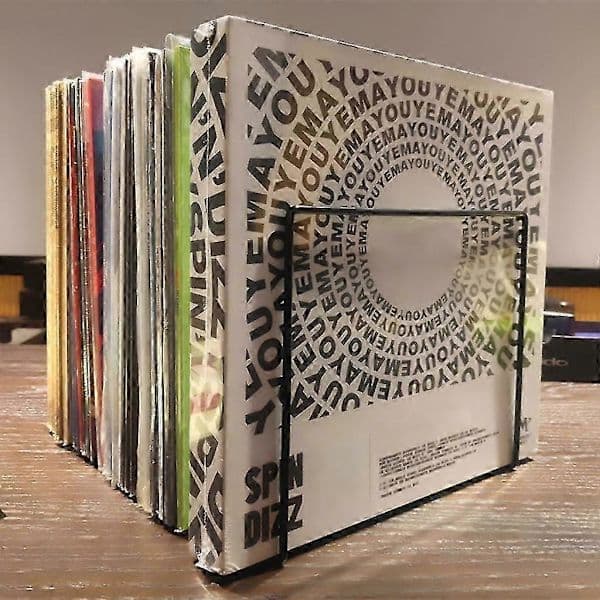 Metal for LP Vinyl Record Display Shelf Turntable Storage Rack Display Stand SS S S