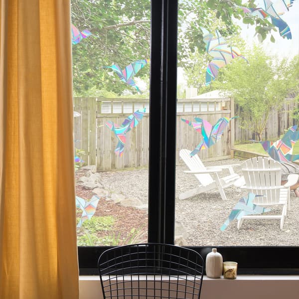 Circular Window Decals - Anti-Collision Decals to Save Birds from Collisions