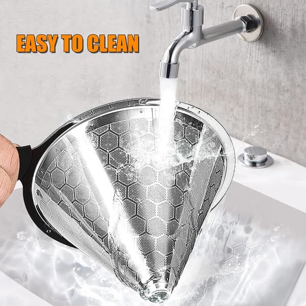 High-precision permanent coffee filter, food-grade 304 stainless steel, reusable